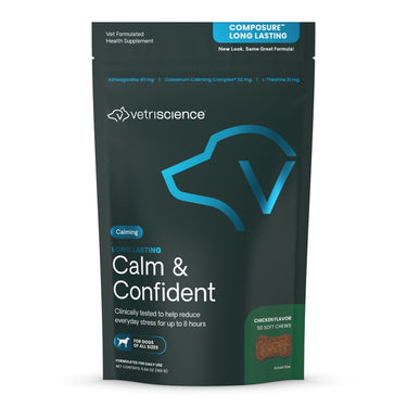 Front of VetriScience Long Lasting Calm & Confident bag