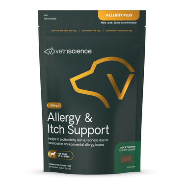 Front of Allergy & Itch Support bag