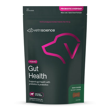 Front of VetriScience Gut Health bag