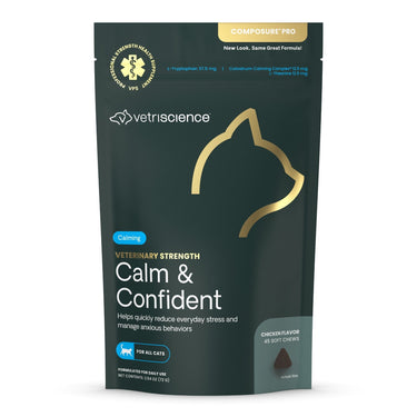 Front of Veterinary Strength Calm & Confident forCats bag