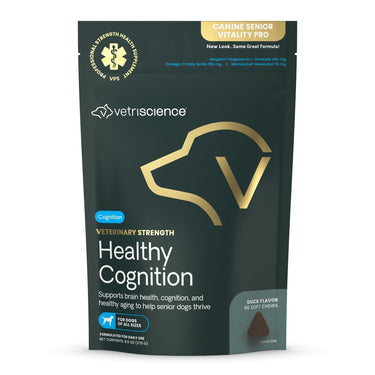 Front of Veterinary Strength Healthy Cognition bag