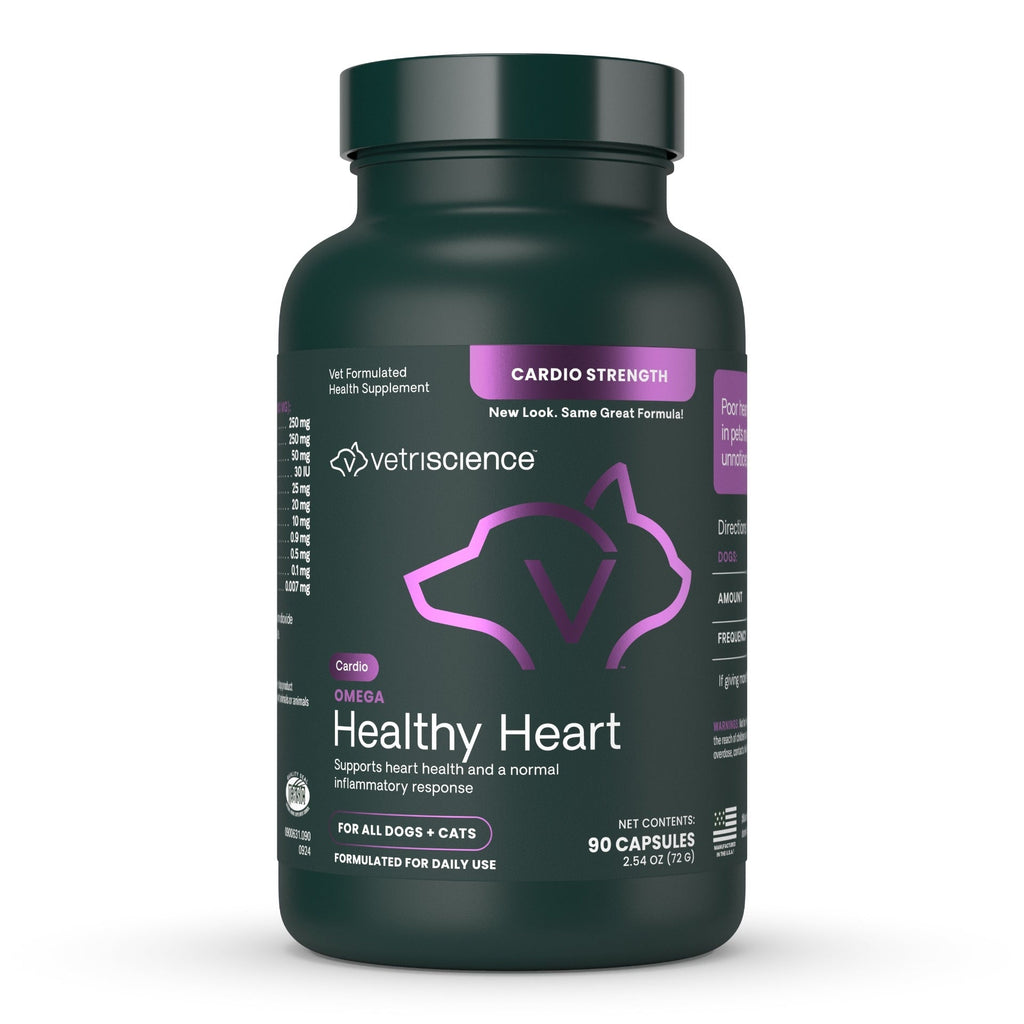Omega Healthy Heart | Dog & Cat Cardio Support | VetriScience ...