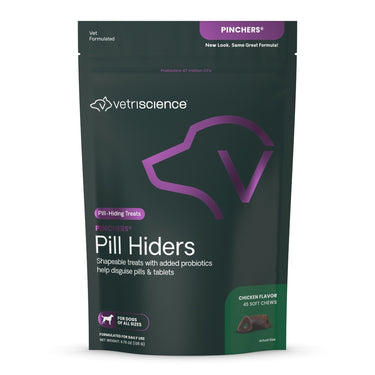 Front of Pinchers Pill Hiders bag
