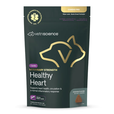Front of Veterinary Strength Healthy Heart bag