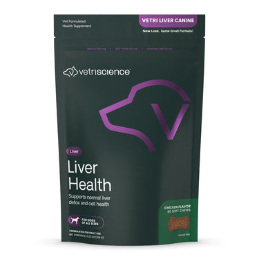Front of VetriScience Liver Health Bag