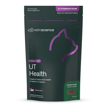 Front of VetriScience UT Health for Cats bag