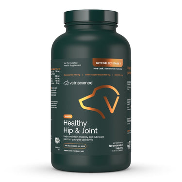 Front of Healthy Hip & Joint Chewable Tablets bottle