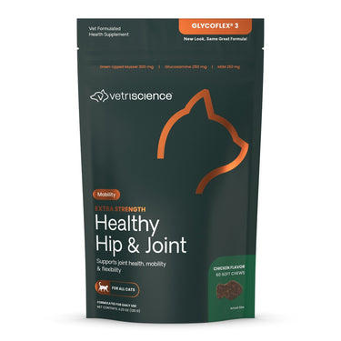 Front of Extra Strength Healthy Hip & Joint for Cats bag